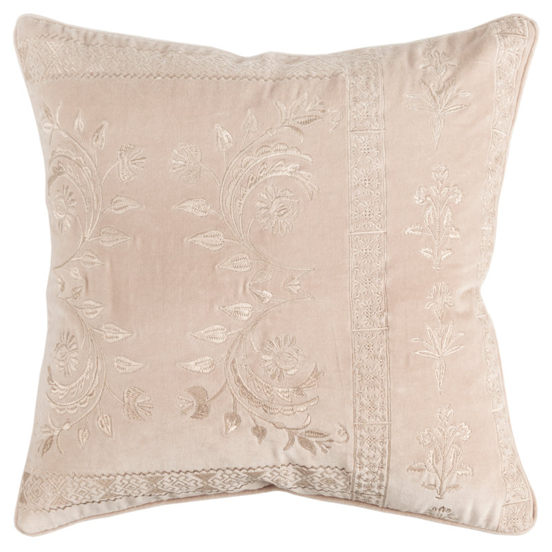  Housse et insert de coussin carré en coton