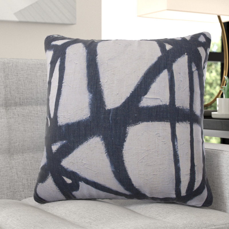 Abstract Throw Pillow