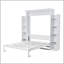 Lit escamotable moderne avec tablettes et lumières DEL Modern-47073186-47073185