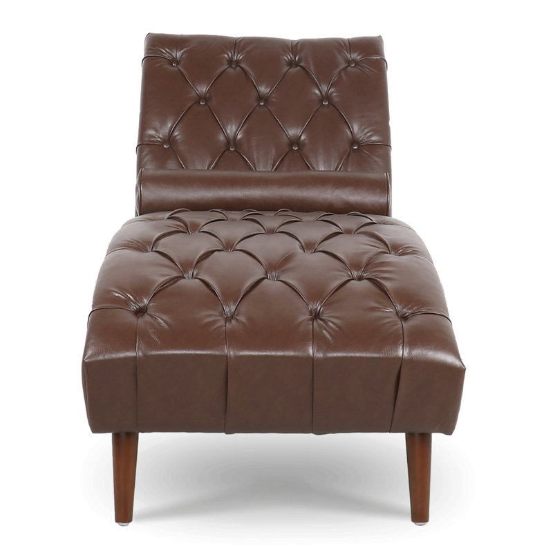 Chaise longue rembourrée