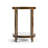 Jacques Mirrored Glass Top End Table