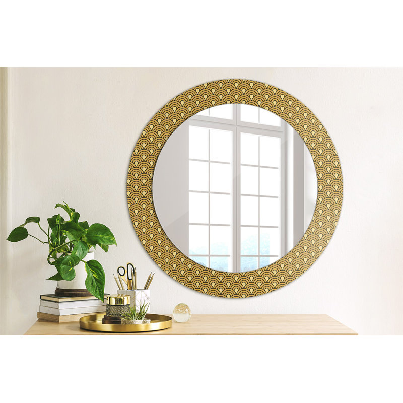 Huldar Glass Flat Wall Mirror