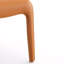 Chaise d'appoint rembourrée en cuir avec siège rembourré et siège en cuir entièrement assemblé-117454508-123277728-119461278