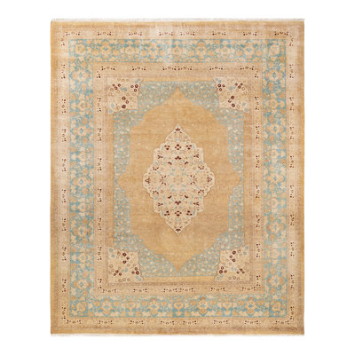 Trumon One-of-a-Kind 8' 3" X 10' 3" 2010s Wool Area Rug in Ivory