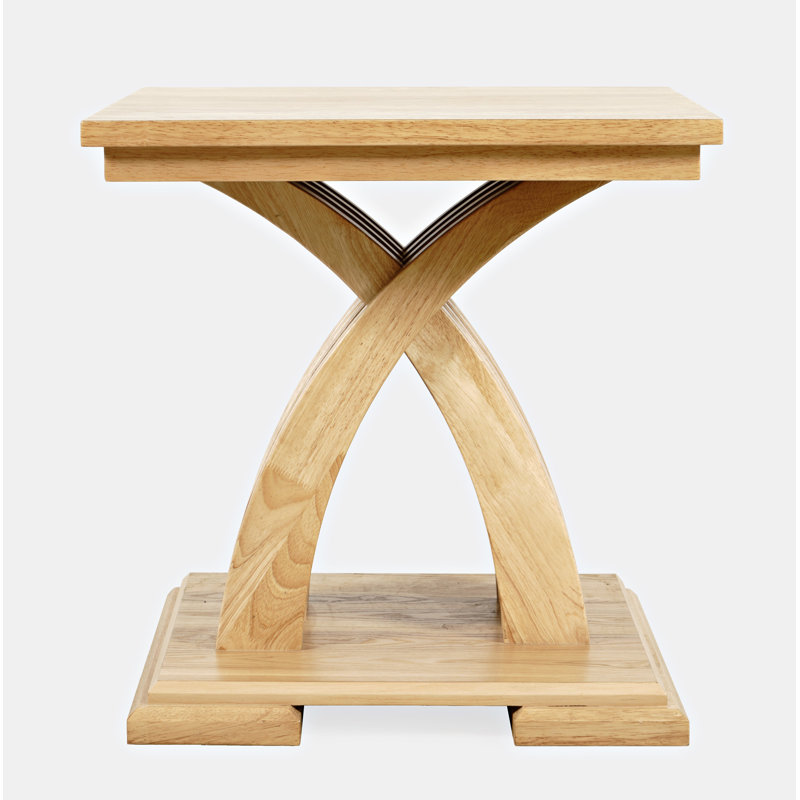 Heffernan Cross Legs End Table