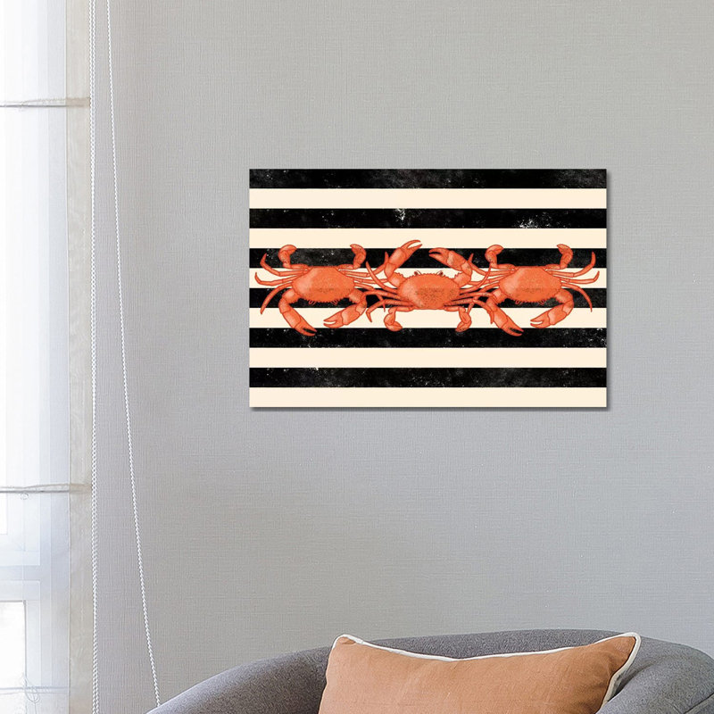 Crab Dance - Wrapped Canvas Print, 66.04 cm H x 45.72 cm W x 3.175 cm D
