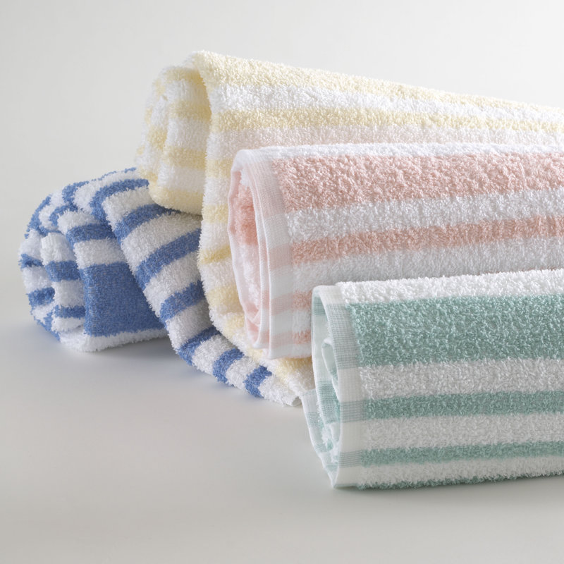 Ensemble de serviettes 100% coton 3 pièces Tropical, Pêche