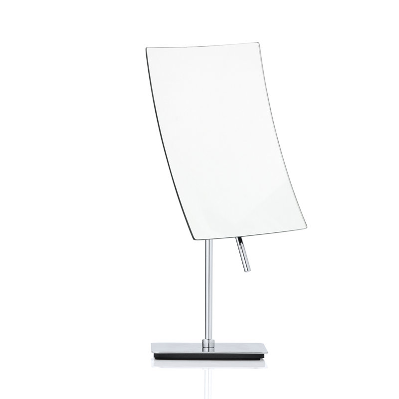 VISTA Frameless Magnifying Makeup Mirror, Chrome Plated Steel