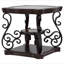 Table de bout Bianca Merlot