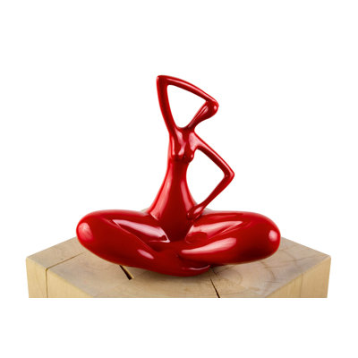 Cross -legged sculpture