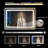 Akilan Frameless LED Vanity Mirror with Front-lit and Back-lit, Memory Function, 3 Color Temperatures & Dimmable Light, Anti-fog Tempered Glass ETL Mirror-1791807114