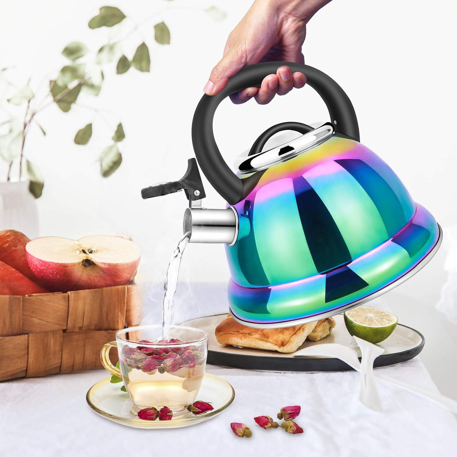 3.5-3.9 L Tea & Whistling Kettle Tea Kettles For Sale