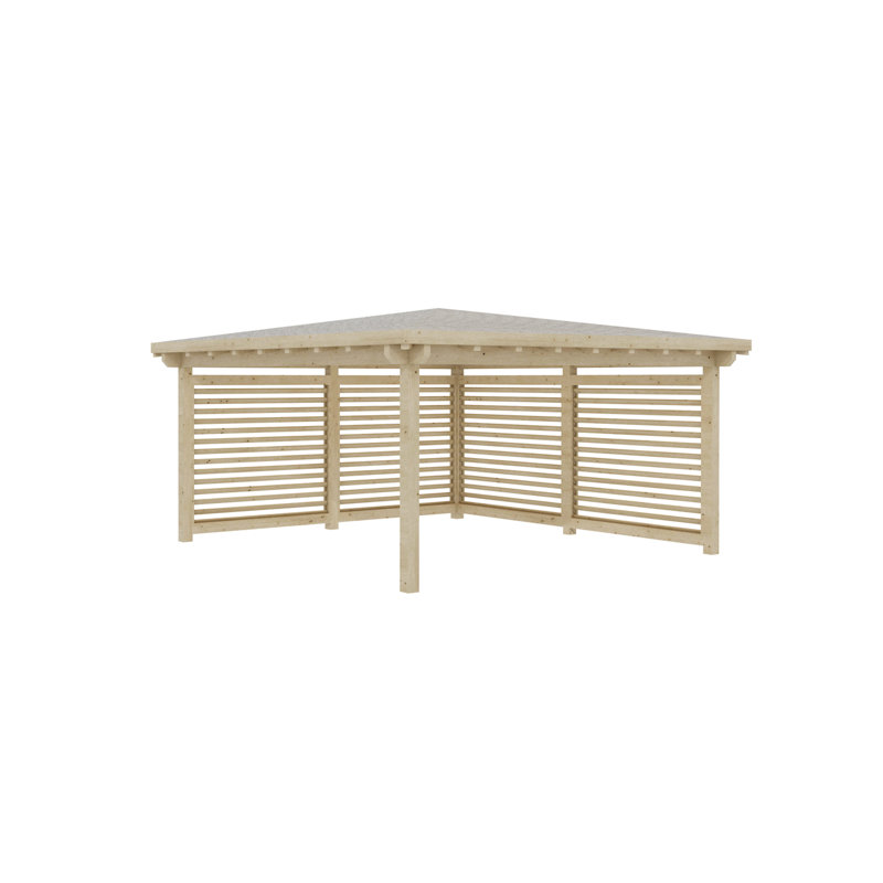 Uma Pergola 4 m x 4 m