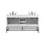 Ensemble de meuble-lavabo double 60 po Eugene-323889356