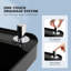Lavabo en plastique avec roulettes