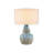 Catania Antique Blue Drip Gourd Table Lamp