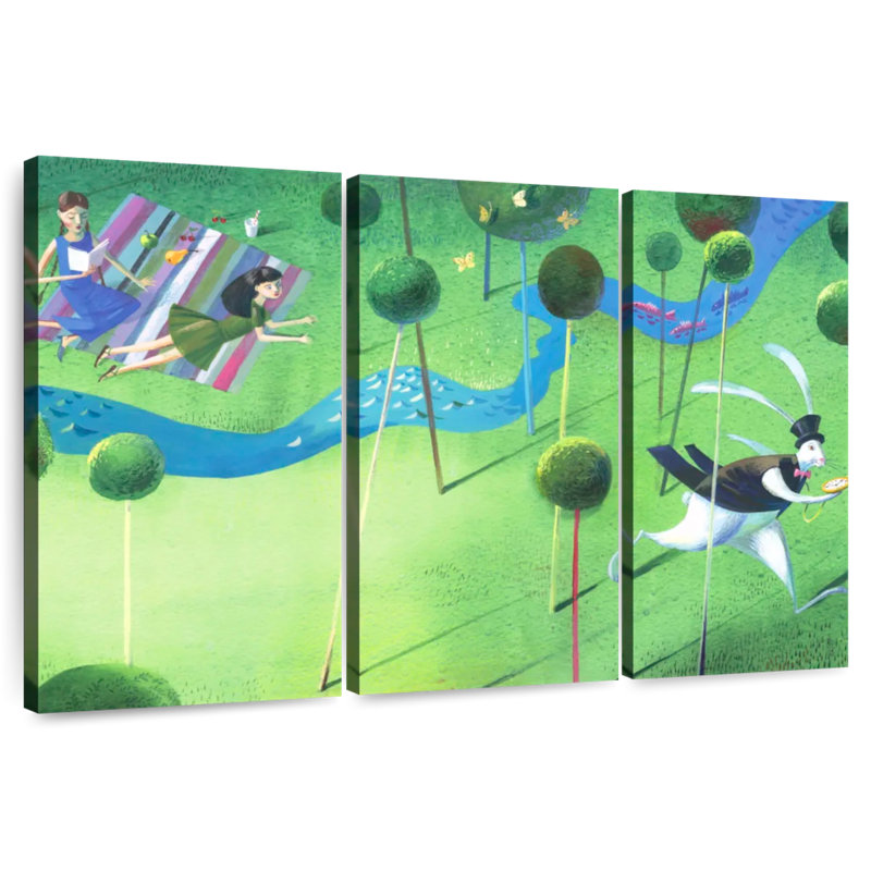 Alice In Wonderland Moment, 42" H x 65" W