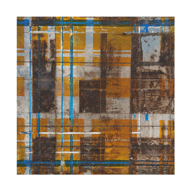"Peter Night City II" sur toile, H 14 po x l 14 po