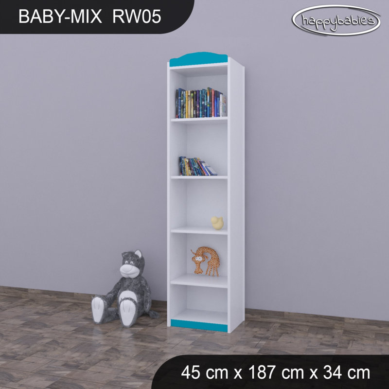 Baby Mix 187cm H Kids Cube, 187cm H x 45cm W x 34cm D, Blue