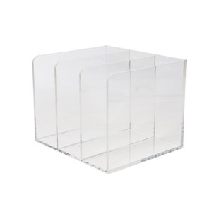 2 Pack Stackable Acrylic Paper Tray, File Organizer for Desk (12.75 x 10.5  x 2.8 In), PACK - Kroger
