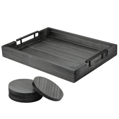 Ceeanna Solid Wood Tray