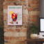  «Holiday Drinks C» par Jean Plout, art mural sur toile, 12 po x 16 po