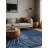 Machine Washable Blue Area Rug-1175891789