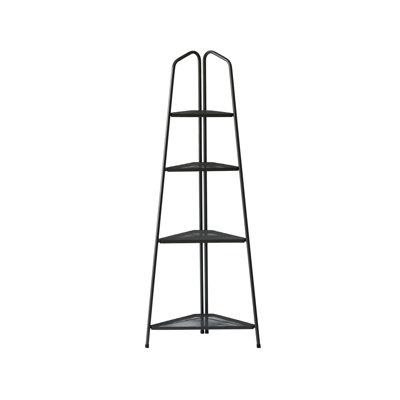 D'Orlando Corner Plant Stand 4 Shelf