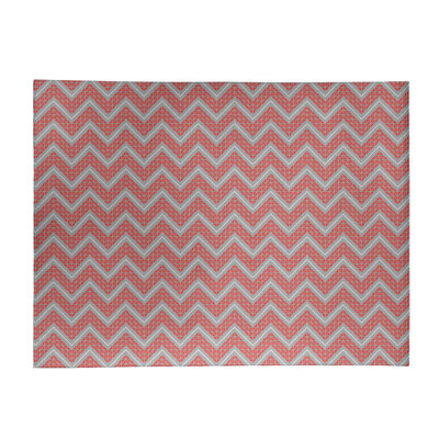 Chenille Chevron Indoor Rug