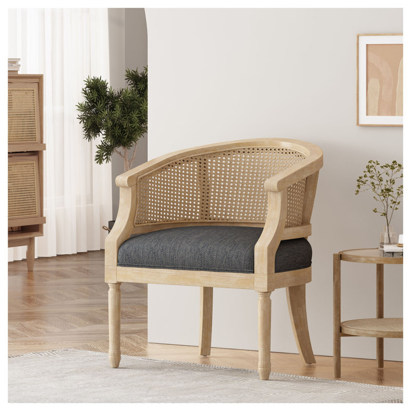 Fauteuil d'appoint Charcoal French Country, Gris