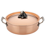 Ruffoni Opus 7.5 qt. Cupra Round Braiser with Lid