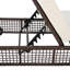 Chaise longue d'extérieur Solara avec dossier réglable à 5 positions, structure en rotin-117217315