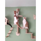 41In Cat Tree Scratching Post with 2 Perches