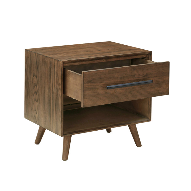 Cheeseman Emery Pecan Nightstand