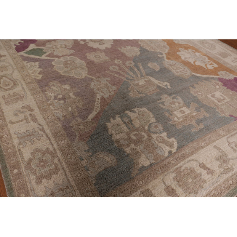 Tapis floral All-Over Oushak 9