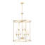Lustre 9 lumières en laiton frotté Ain-1669205127