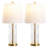 Faille Glass Table Lamp