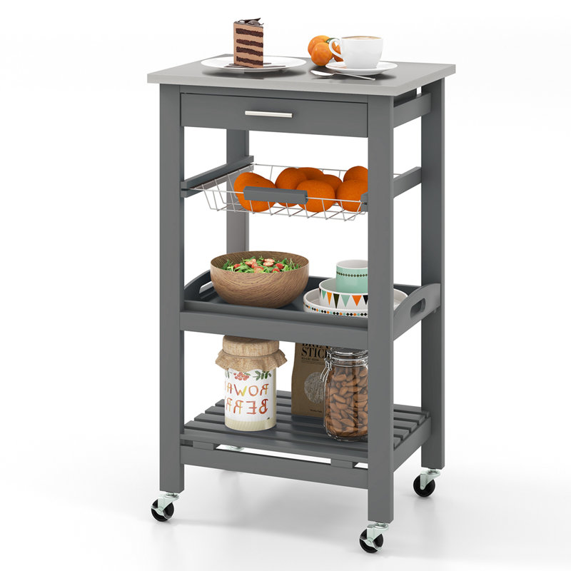 Chariot utilitaire H 33,5 po x l 18,5 po