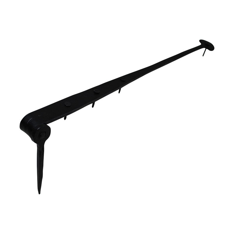 Charnière de porte simple h 4,5 po x l 16,25 po