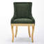 Ensemble de 2 chaises de salle à manger rembourrées de style moderne pour la salle à manger-1268692174