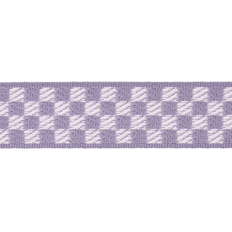 Ruban étroit Schumacher x Charlap Hyman & Herrero / Pilar Almon Zee, Mauve