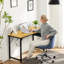 Bureaux de travail modernes en bois de style simple avec rangement-11543938-5360406