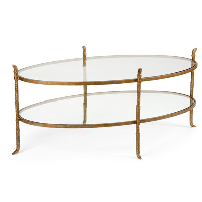 Carley Glass Top Coffee Table