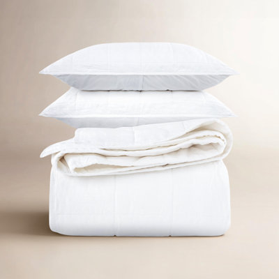 French Linen Quilt Set