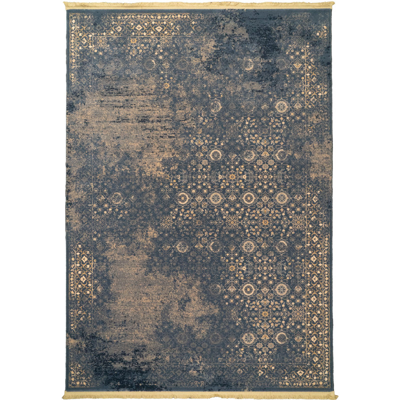 Covington Wool Abstract Indoor Rug, Rectangle 6'7" x 9'10"