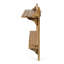 Table de bar en bois pour balcon - 50,87 pouces de hauteur, 16,5 largeur, 48 assemblage pour adultes avec outils fournis 50,87h, 16,5w, 48l nécessaire