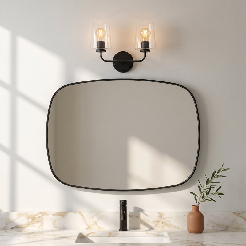Viva 2 - Light Dimmable Vanity Light, Black