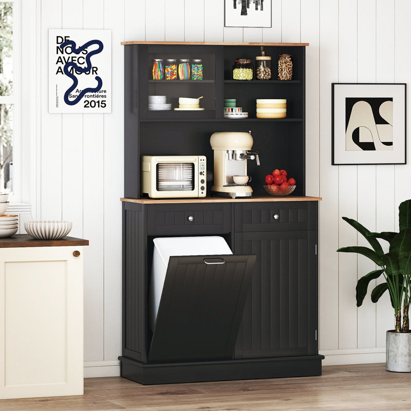 100cm Sideboard, Black