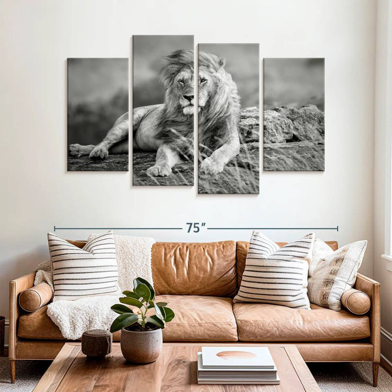 Unwinding Safari Lion