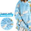 Surdimensionné Catalonia, Sweat à capuche, sherpa portable, cadeau pour femme-1890110801